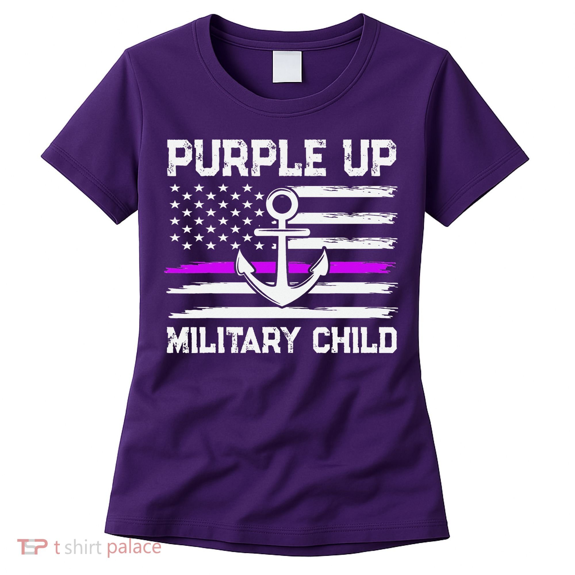 Purple Up For Military Child Month Women's T-Shirt