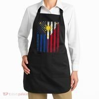 Philippines Usa Flag Apron thumb 2