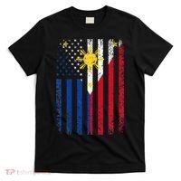 Philippines Usa Flag T-Shirt thumb 0