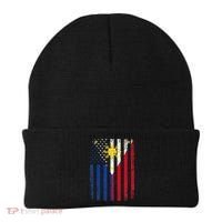 Philippines Usa Flag Beanie thumb 0