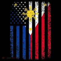 Philippines Usa Flag Toddler Hoodie thumb 2
