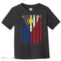 Philippines Usa Flag Toddler T-Shirt thumb 0
