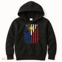 Philippines Usa Flag Kids Hoodie thumb 0