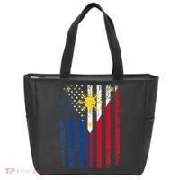 Philippines Usa Flag Tote Bag thumb 0