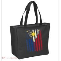 Philippines Usa Flag Tote Bag thumb 2