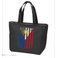 Philippines Usa Flag Tote Bag thumb 3