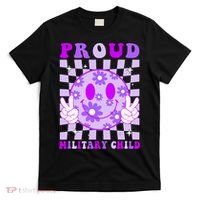 Purple Up For Military Proud Military Child Month  T-Shirt thumb 0