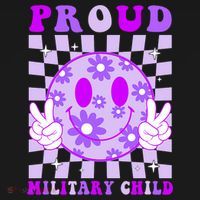 Purple Up For Military Proud Military Child Month  Women's Tank Top thumb 5