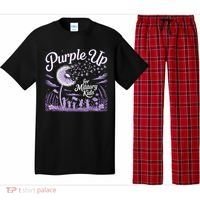 Purple Up For Military Kids Dandelion Pajama Set thumb 0