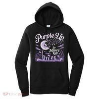 Purple Up For Military Kids Dandelion Women's Hoodie thumb 0