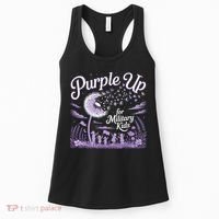 Purple Up For Military Kids Dandelion Women's Tank Top thumb 0