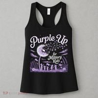 Purple Up For Military Kids Dandelion Women's Tank Top thumb 3