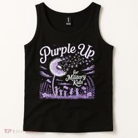 Purple Up For Military Kids Dandelion Tank Top thumb 2