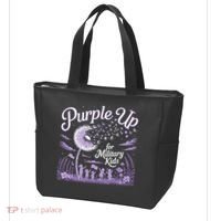 Purple Up For Military Kids Dandelion Tote Bag thumb 3