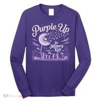 Purple Up For Military Kids Dandelion Long Sleeve Shirt thumb 0