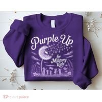Purple Up For Military Kids Dandelion Sweatshirt thumb 2