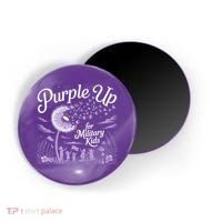 Purple Up For Military Kids Dandelion Magnet thumb 0