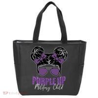 Purple Up For Military Child Awareness Tote Bag thumb 0