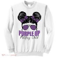 Purple Up For Military Child Awareness Sweatshirt thumb 0