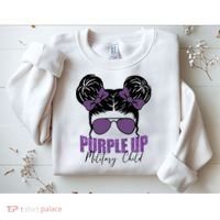 Purple Up For Military Child Awareness Sweatshirt thumb 2