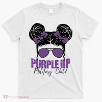 Purple Up For Military Child Awareness T-Shirt thumb 0