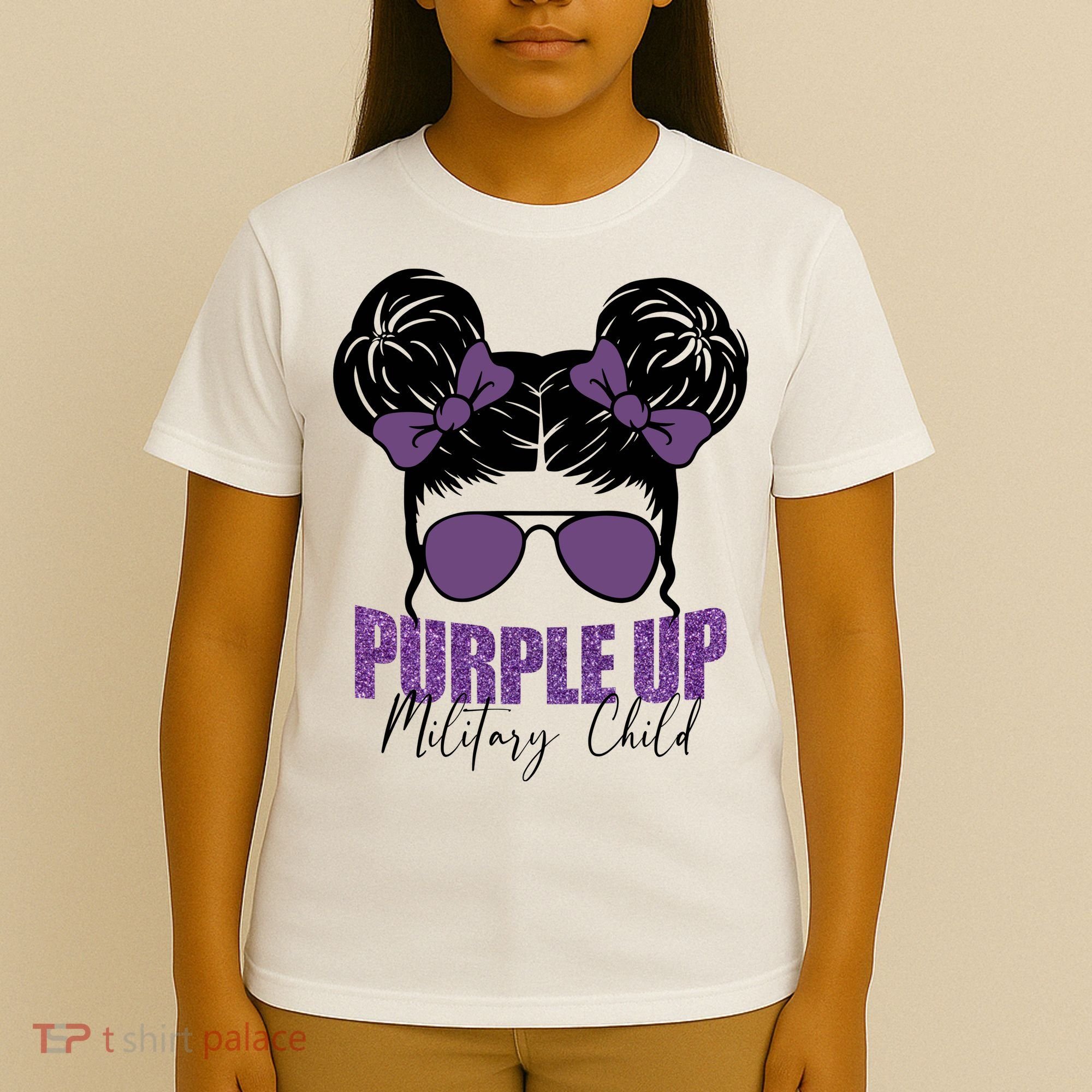Purple Up For Military Child Awareness T-Shirt