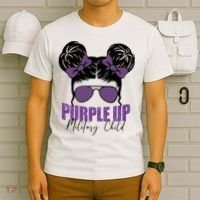 Purple Up For Military Child Awareness T-Shirt thumb 6