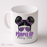 Purple Up For Military Child Awareness Coffee Mug thumb 0
