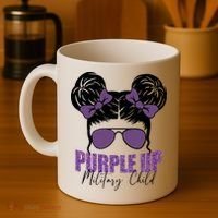 Purple Up For Military Child Awareness Coffee Mug thumb 4