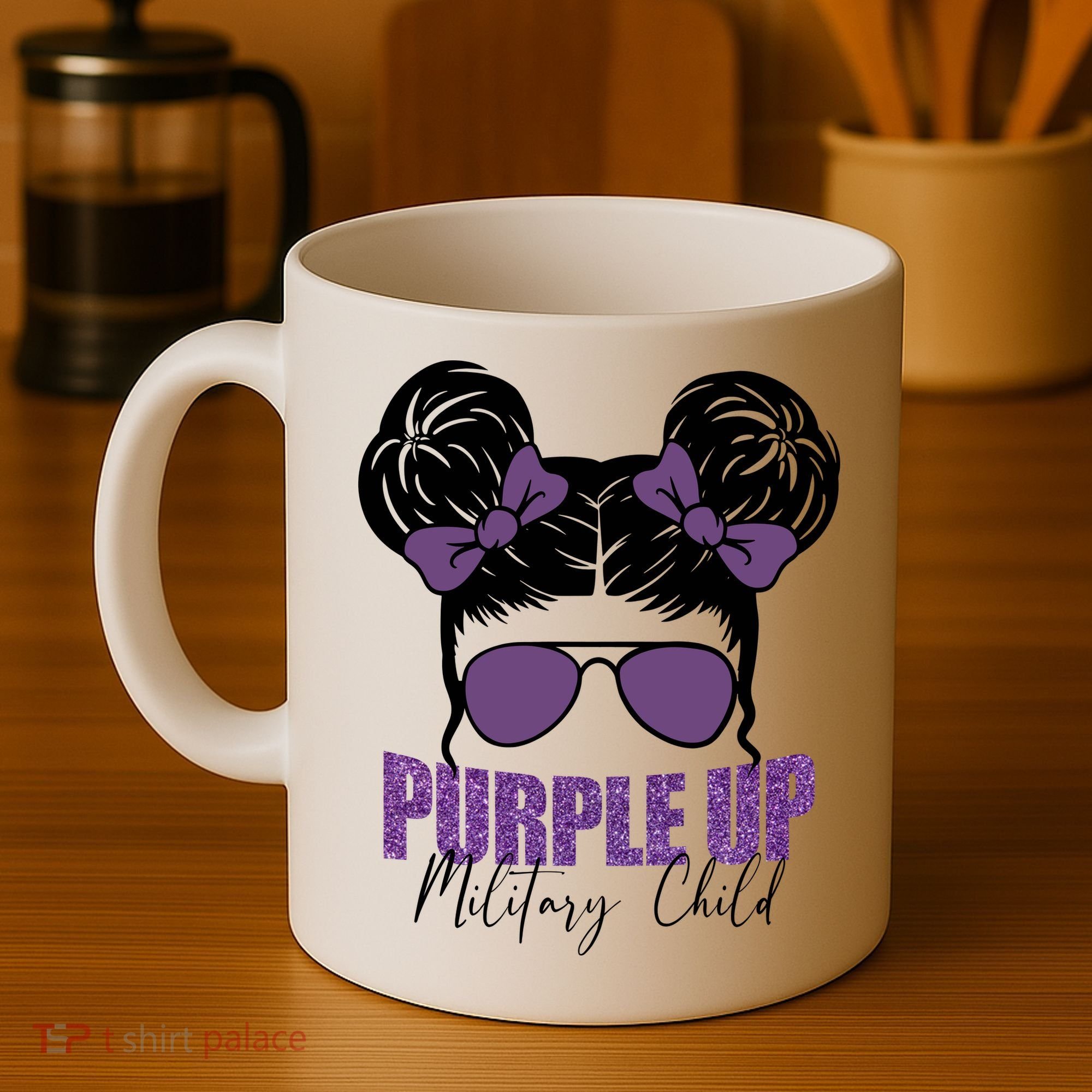 Purple Up For Military Child Awareness Coffee Mug