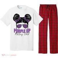 Purple Up For Military Child Awareness Pajama Set thumb 0