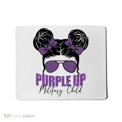 Purple Up For Military Child Awareness Mousepad