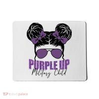 Purple Up For Military Child Awareness Mousepad thumb 0