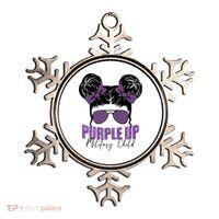 Purple Up For Military Child Awareness Ornament thumb 0