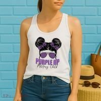 Purple Up For Military Child Awareness Women's Tank Top thumb 2