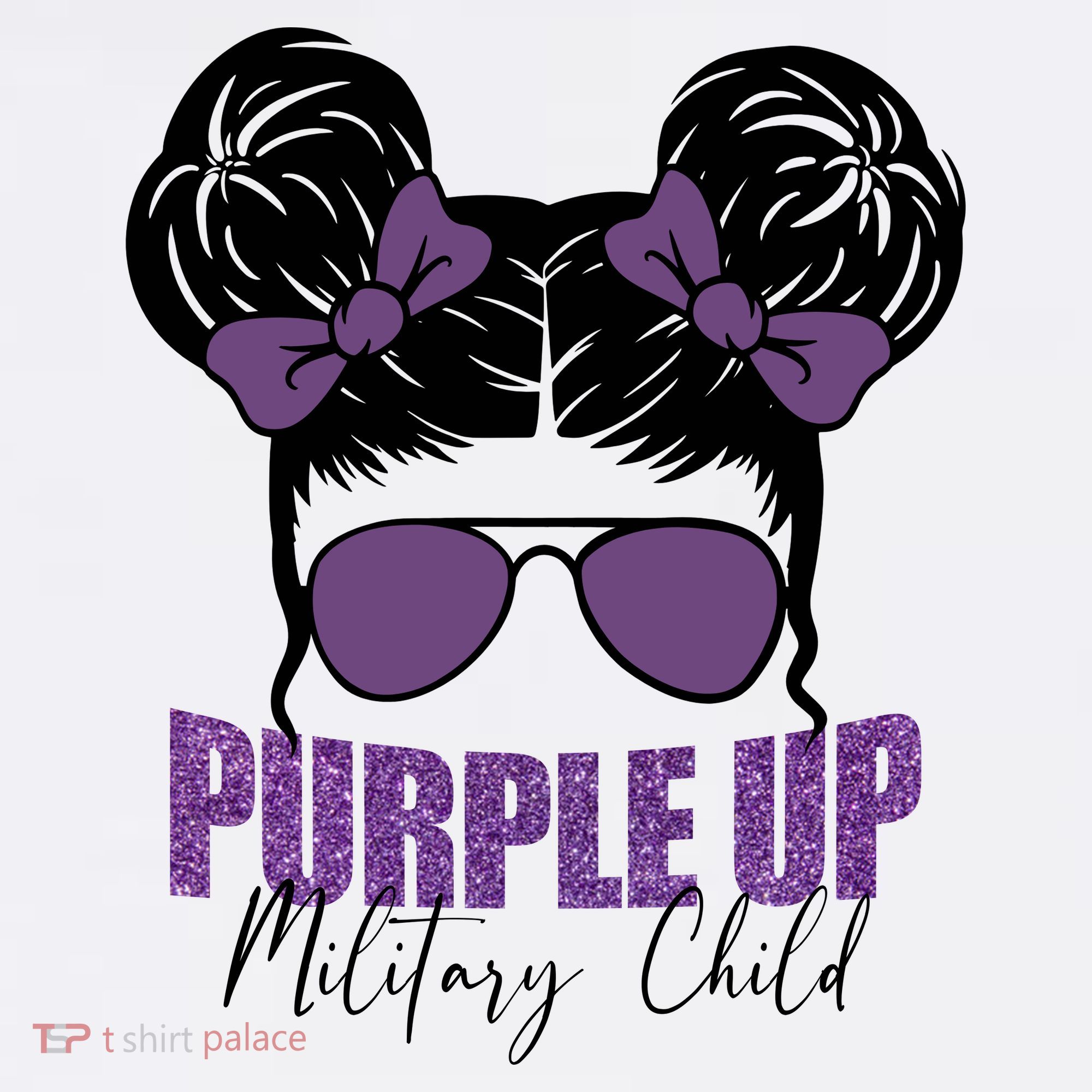 Purple Up For Military Child Awareness Women's Tank Top
