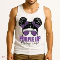 Purple Up For Military Child Awareness Tank Top thumb 3