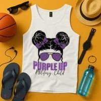 Purple Up For Military Child Awareness Tank Top thumb 4