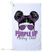 Purple Up For Military Child Awareness Golf Towel thumb 0