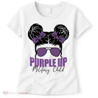 Purple Up For Military Child Awareness Women's T-Shirt thumb 0