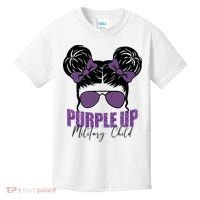 Purple Up For Military Child Awareness Kids T-Shirt thumb 0