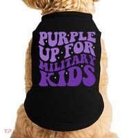 Purple Up For Military Doggie Tank thumb 0