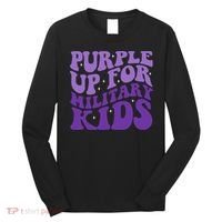 Purple Up For Military Long Sleeve Shirt thumb 0