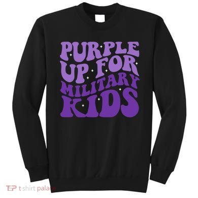 Purple Up For Military Sweatshirt