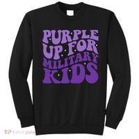 Purple Up For Military Sweatshirt thumb 0