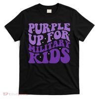 Purple Up For Military T-Shirt thumb 0