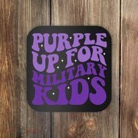 Purple Up For Military Coaster thumb 0