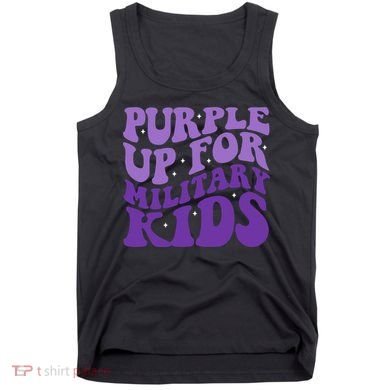 Purple Up For Military Tank Top