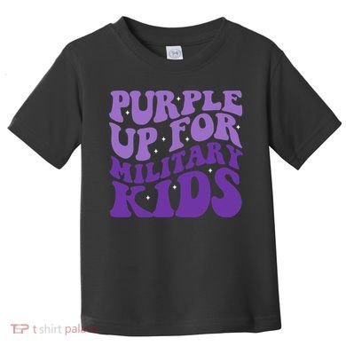 Purple Up For Military Toddler T-Shirt