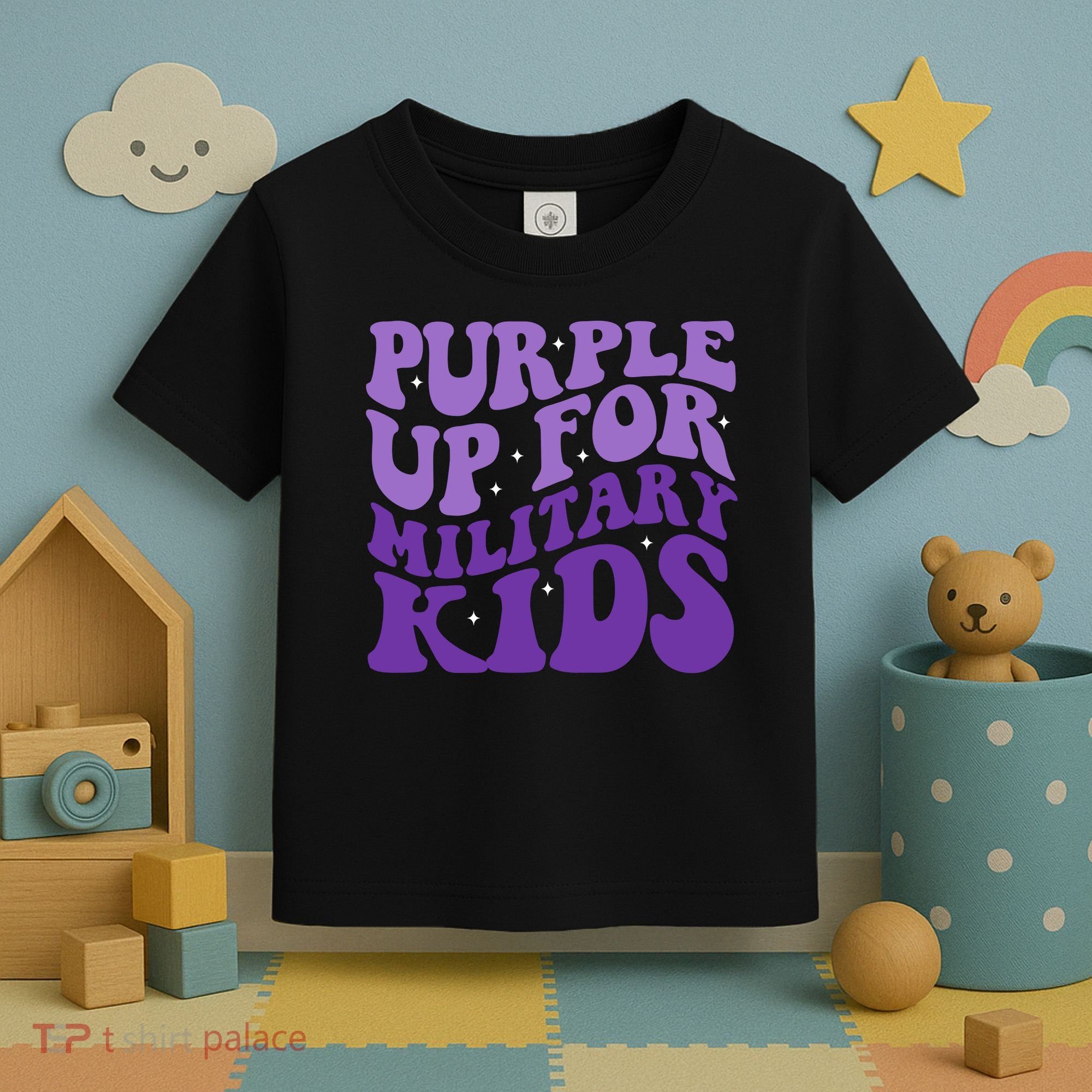 Purple Up For Military Toddler T-Shirt